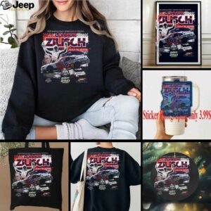 Connor Zilisch Checkered Flag Sports 2025 Pit Boss FoodMaxx 250 Winner T Shirt