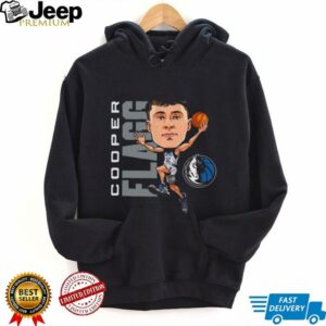 Cooper Flagg Dallas Mavericks Caricature T Shirt