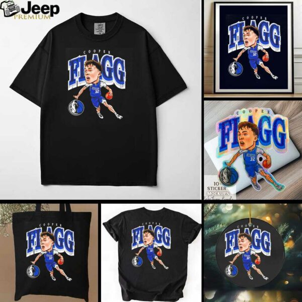 Cooper Flagg Dallas Mavericks Cartoon shirt