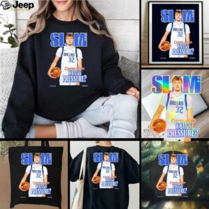Cooper Flagg What’s Perssure Dallas Mavericks SLAM shirt