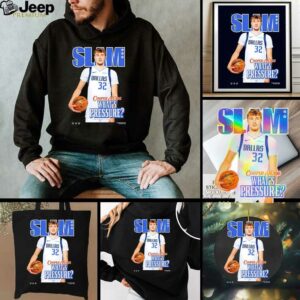 Cooper Flagg What’s Perssure Dallas Mavericks SLAM shirt