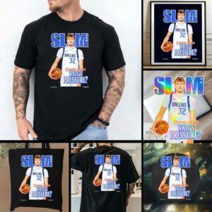 Cooper Flagg What’s Perssure Dallas Mavericks SLAM shirt