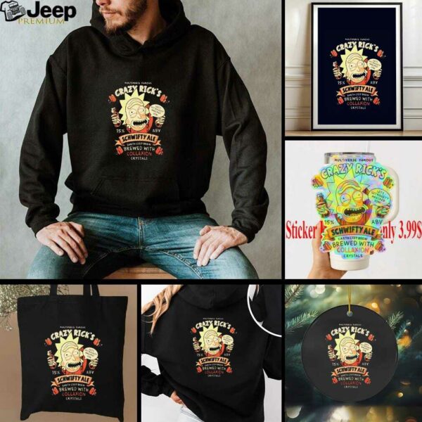 Crazy rick’s schwifty ale shirt