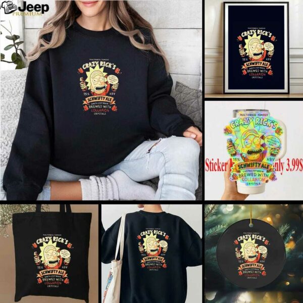 Crazy rick’s schwifty ale shirt