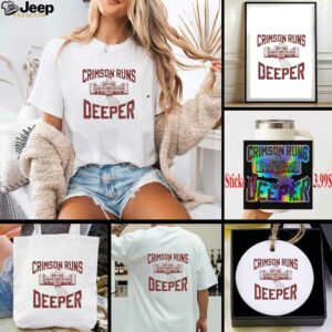 Crimson Runs Deeper Alabama Crimson Tide shirt