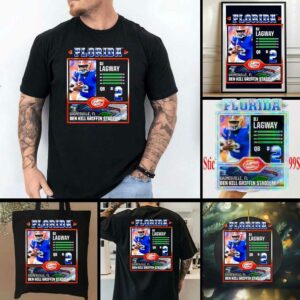 DJ Lagway Florida Gators NFL Ben Hill Griffin Stadium shirt