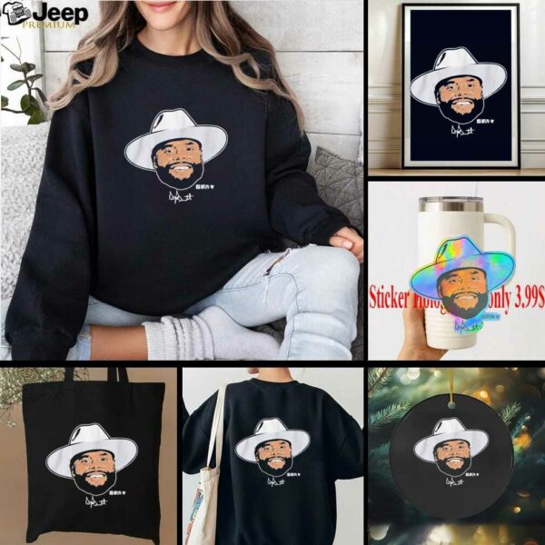 Dak Prescott Swag Head Dallas Cowboys Samantha T shirts