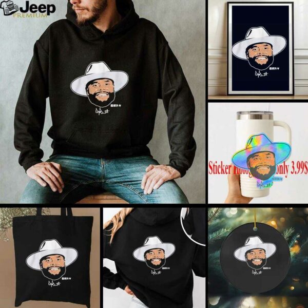 Dak Prescott Swag Head Dallas Cowboys Samantha T shirts