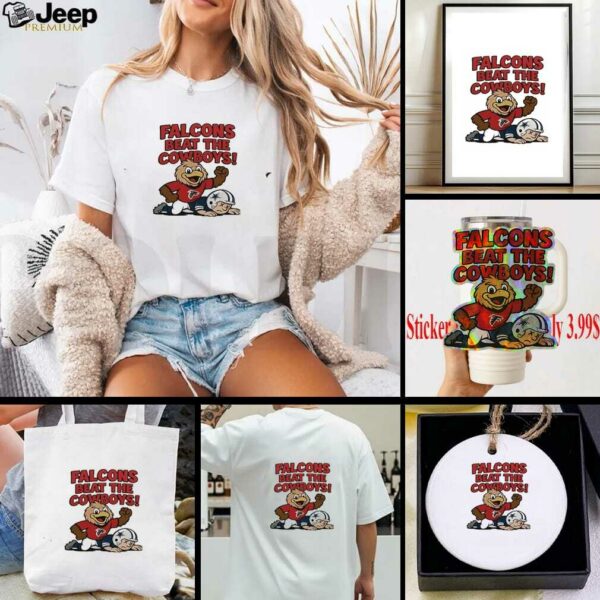 Dallas Cowboys Beat The Atlanta Falcons Mascot T shirts