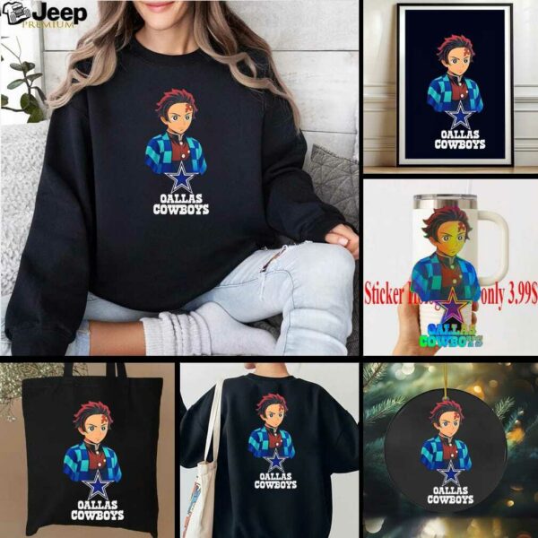 Dallas Cowboys Demon Slayer Infinity Castle 2025 shirt