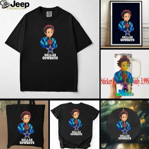 Dallas Cowboys Demon Slayer Infinity Castle 2025 shirt