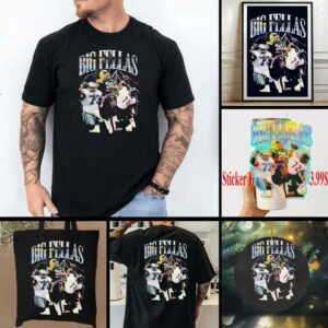 Dallas Cowboys Green Bay Packers Houston Texans Chicago Bears Big Fellas T shirts