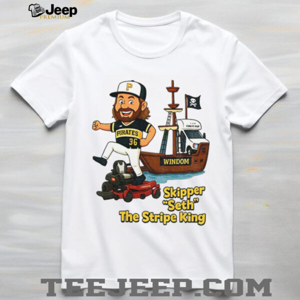 Dauri Moreta Pittsburgh Pirates Windom skipper seth the stripe king shirt