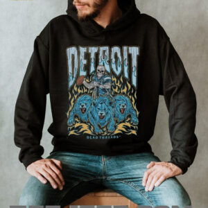 Dead Threads Detroit Skull & Lions T Shirt