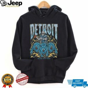 Dead Threads Detroit Skull & Lions T Shirt