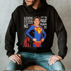 Dean Cain Superman look up the sky it’s a bird it a plane it’s a magat man shirt