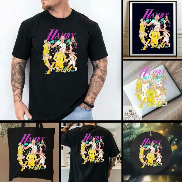 Dearica Hamby and Kelsey Plum Los Angeles Sparks WNBA 2025 vintage shirt