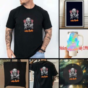 Death Skeleton x Pittsburgh Steelers Football shirt