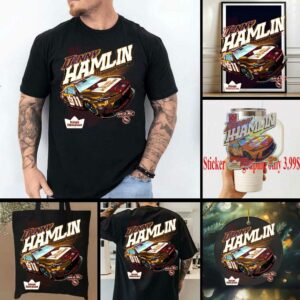 Denny Hamlin Joe Gibbs Racing Team Collection King's Hawaiian T Shirt
