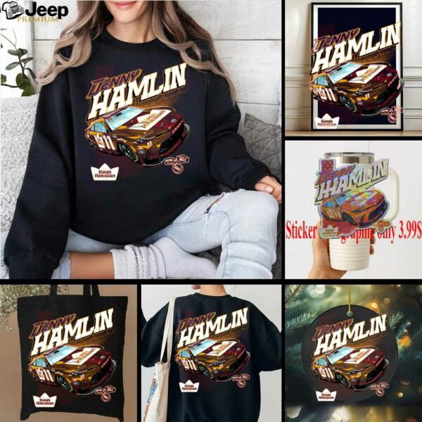Denny Hamlin Joe Gibbs Racing Team Collection King’s Hawaiian T Shirt
