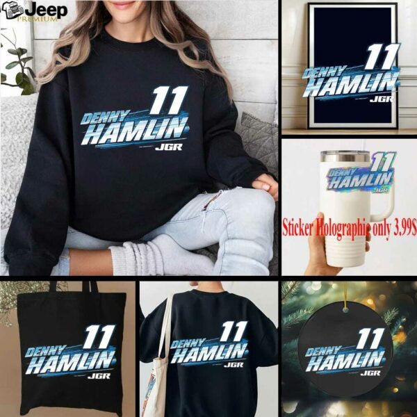 Denny Hamlin Joe Gibbs Racing Team Collection Progressive Car T Shirt