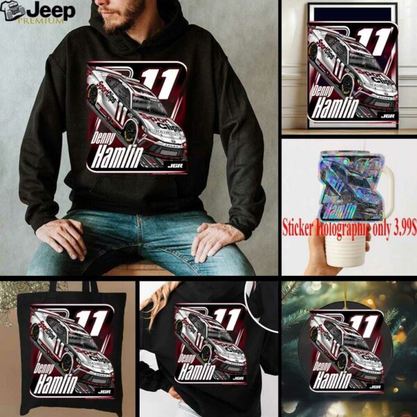 Denny Hamlin Joe Gibbs Racing Team Collection Sport Clips Car T Shirt