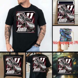 Denny Hamlin Joe Gibbs Racing Team Collection Sport Clips Car T Shirt