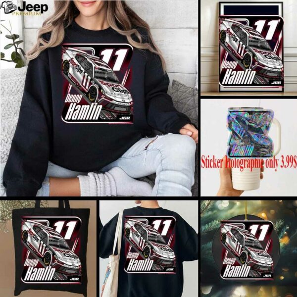 Denny Hamlin Joe Gibbs Racing Team Collection Sport Clips Car T Shirt