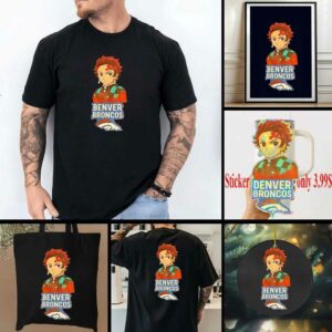 Denver Broncos Demon Slayer Infinity Castle 2025 shirt
