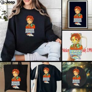Denver Broncos Demon Slayer Infinity Castle 2025 shirt