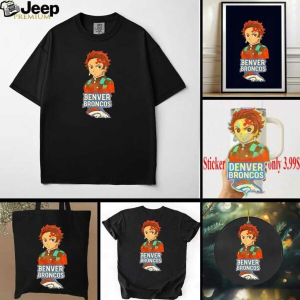 Denver Broncos Demon Slayer Infinity Castle 2025 shirt