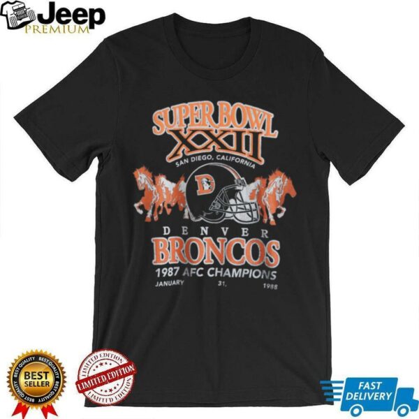 Denver Broncos Super Bowl XXII Champions Sweatshirt Shirt