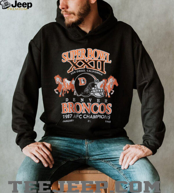 Denver Broncos Super Bowl XXII Champions Sweatshirt Shirt
