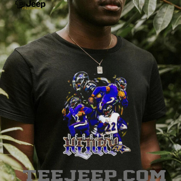 Derrick Henry Baltimore Ravens Football 2025 Shirt