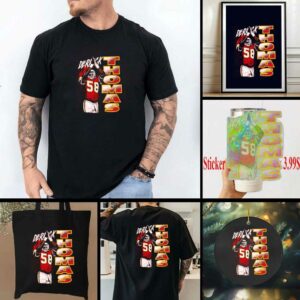 Derrick Thomas Kansas City Chiefs vertical shirt
