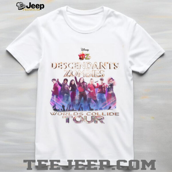 Descendants zombies worlds collide tour festival 2025 Shirt