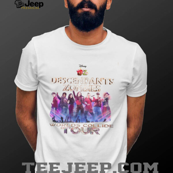 Descendants zombies worlds collide tour festival 2025 Shirt