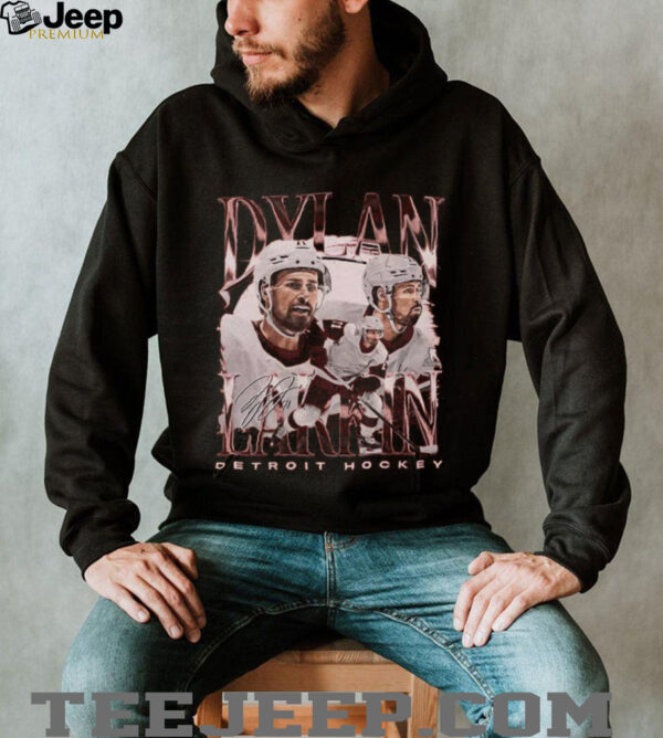 Detroit Dylan Larkin 71 Vintage Red T Shirt