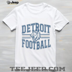 Detroit Football Comfort Colors Womens Game Day Graphic Shirt