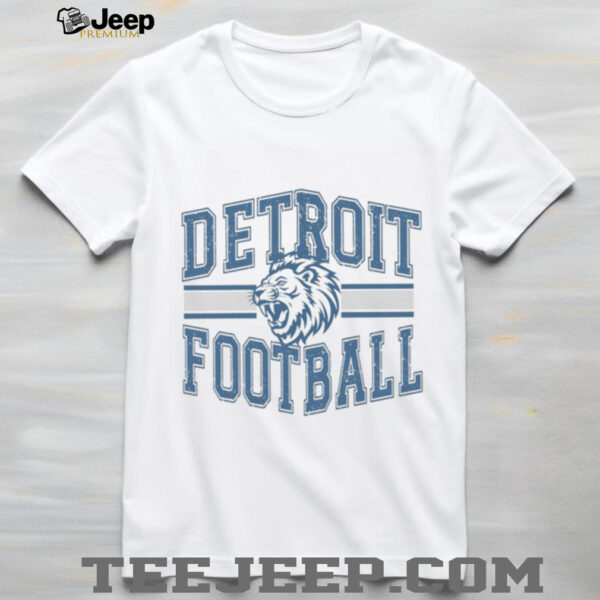 Detroit Football Comfort Colors Womens Game Day Graphic Shirt
