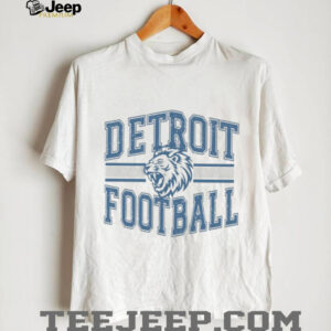 Detroit Football Comfort Colors Womens Game Day Graphic Shirt