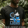 Profile Navy Seattle Mariners Big & Tall Split Zone T Shirt