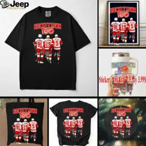 Detroit Red Wings 100 Years of Hockeytown players shirt