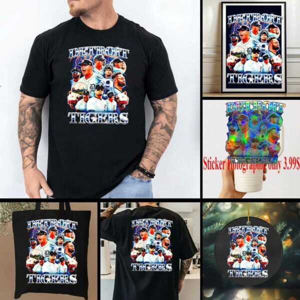 Detroit Tigers 2026 Fight Schedule all team graphic shirt