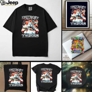 Detroit Tigers graphic team players shirt