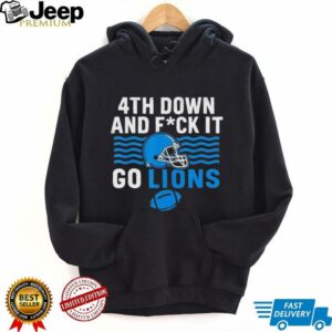 Detroit Lions Stripe Splash Franklin Throwback T Shirt