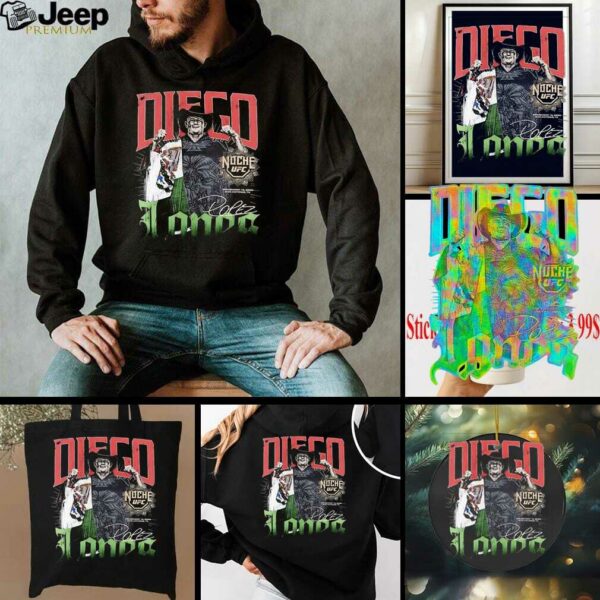 Diego Lopes Noche UFC signature graphic vintage shirt
