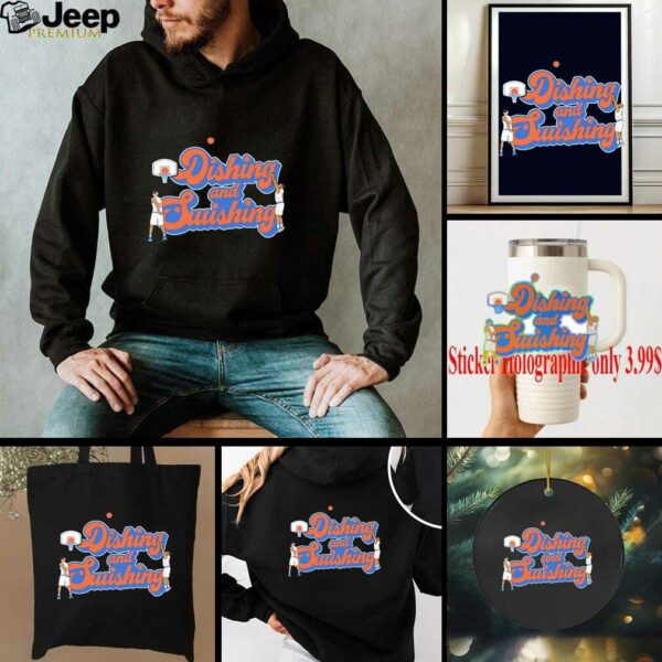Dishing and Swishing Walt Frazier New York Knicks shirt