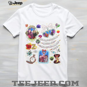 Disney Channel Coquette Bows Descendants Zombies World Tour Shirt