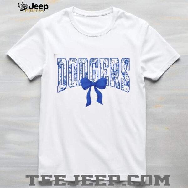 Dodgers Baseball Coquette Sweatshirt